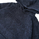 W.Essentiels Label Bleu Affinity Ref-7326 Hoodie Acid Wash Imperial Cherry Stout (Black)