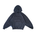 W.Essentiels Label Bleu Affinity Ref-7326 Hoodie Acid Wash Imperial Cherry Stout (Black)