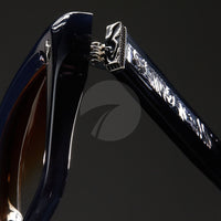 Vherkudara Acetate Arkha (Grey, Chocobrown Gradation Lens)