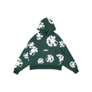 W.Essentiels Le Valensole Oversize Hoodie Full Print Hoodie Emerald (Green)