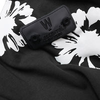 W.Essentiels Le Valensole Oversize Hoodie Full Print Hoodie Noir Black