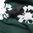 W.Essentiels Le Valensole Oversize Hoodie Full Print Hoodie Emerald (Green)