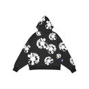 W.Essentiels Le Valensole Oversize Hoodie Full Print Hoodie Noir Black