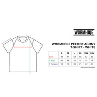Wormhole Peer of Agony T-Shirt White