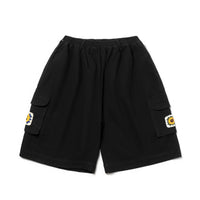 Oat Cargo Shorts Black