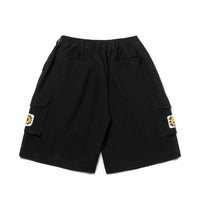 Oat Cargo Shorts Black
