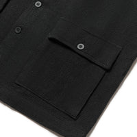 Oat Demusan Vest Sashi ori Black