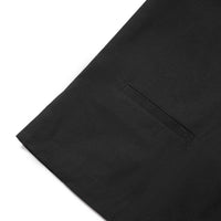 Oat Leja Quarter Zip Shirt Black