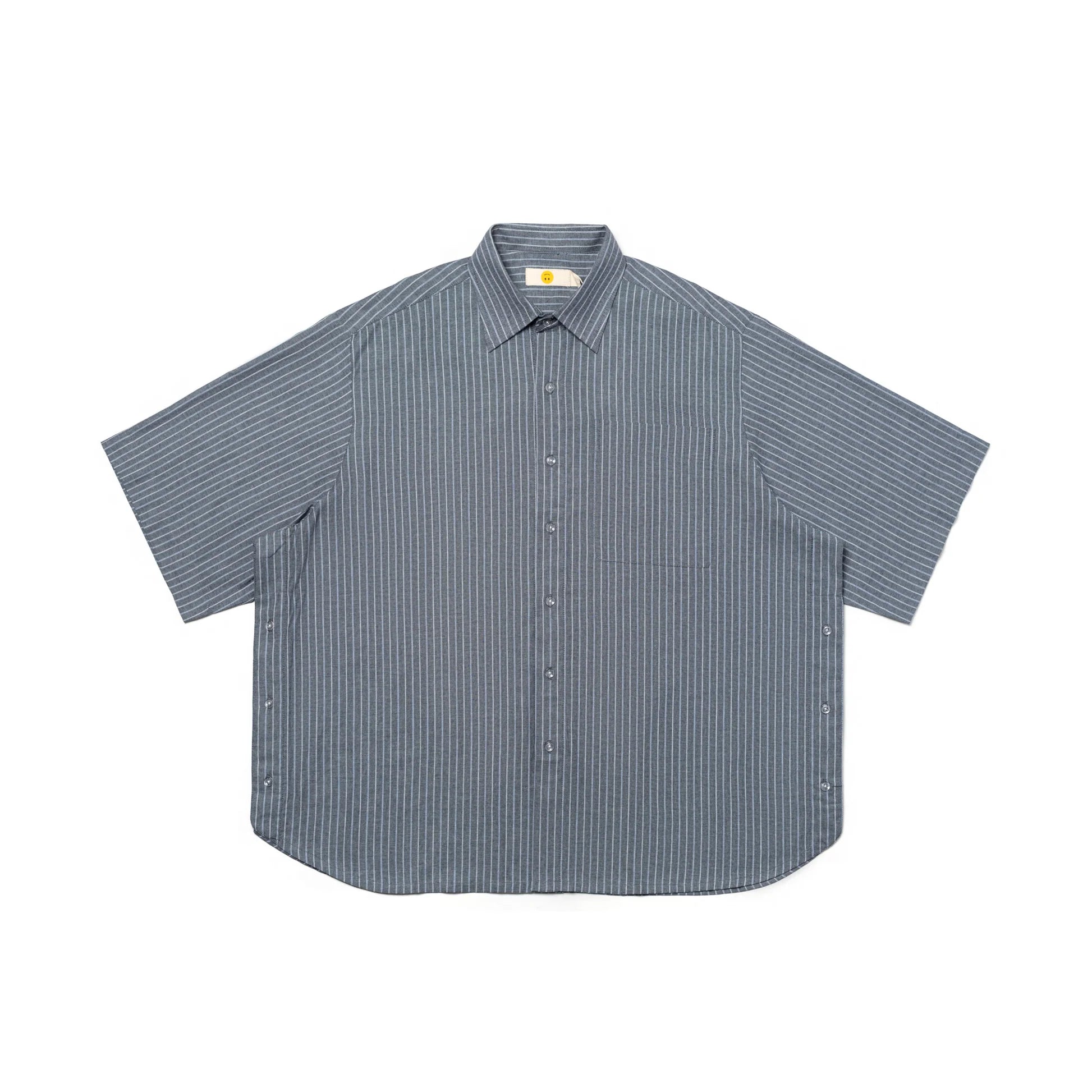 Oat Nakano Shirt Stripes Gray