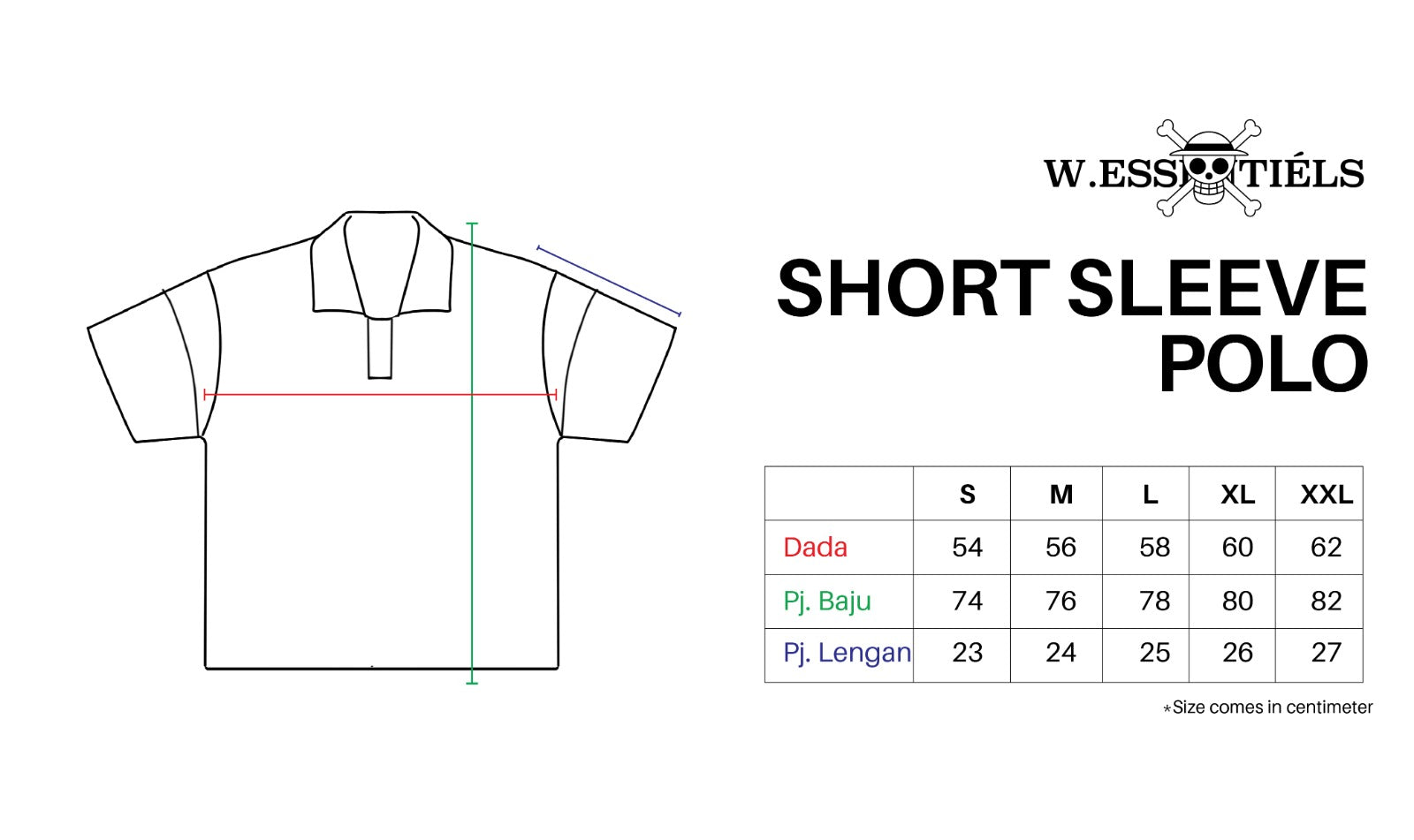 W.Essentiels x One Piece Thousand Sunny Rugby Shirt White/Orange