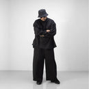 Oat Daita Barrel Pants Canvas Black