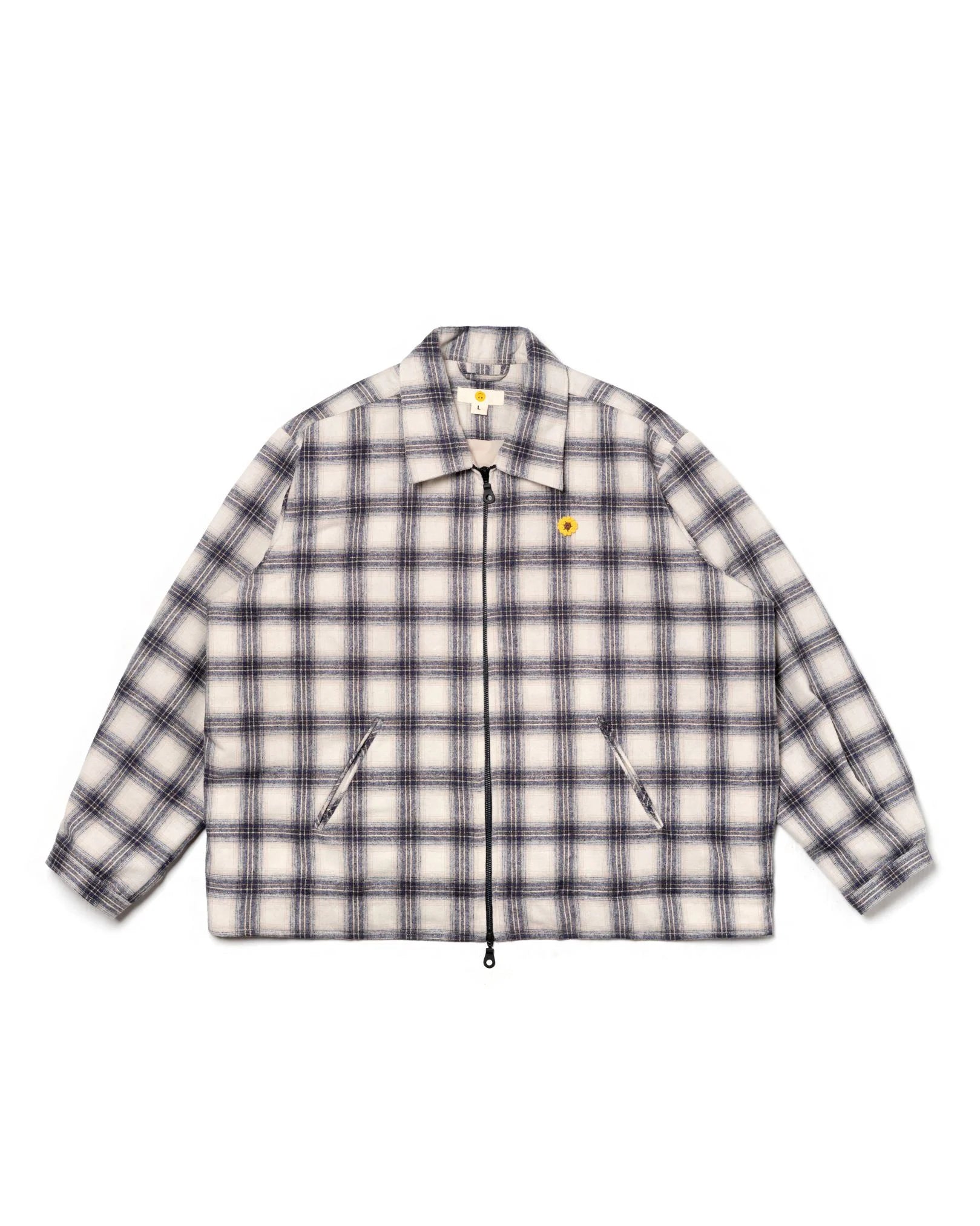 Oat Work Jacket Checkered Blue