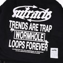 MIRACLE MATES x WORMHOLE Trends Work Jacket Black
