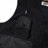 HUMBLEZING x WORMHOLE Mountaineering Tactical Vest Black