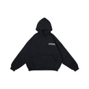 PERISH x WORMHOLE Long Live Oversize Boxy Pullover Hoodie Black
