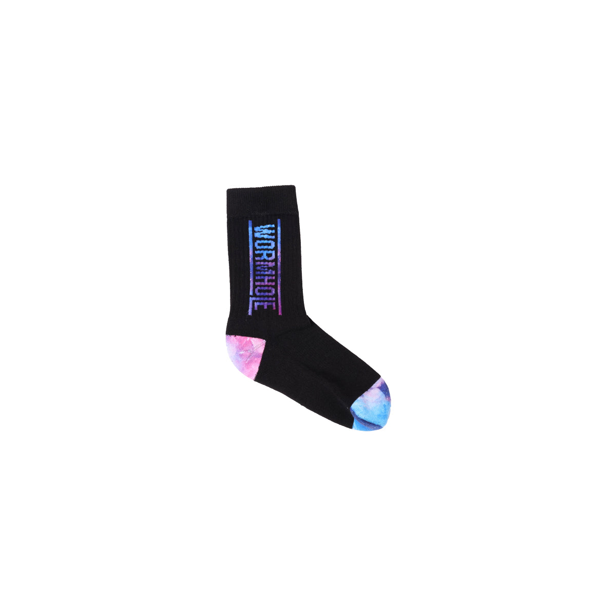 STAYCOOL x WORMHOLE Los Galaticos Socks Black