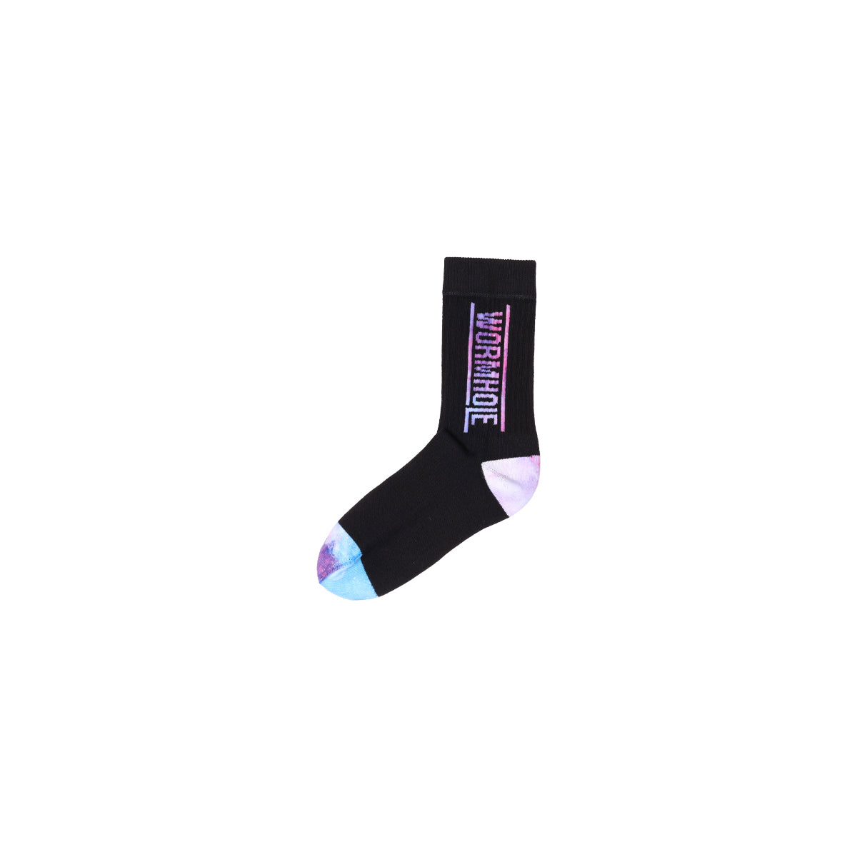 STAYCOOL x WORMHOLE Los Galaticos Socks Black