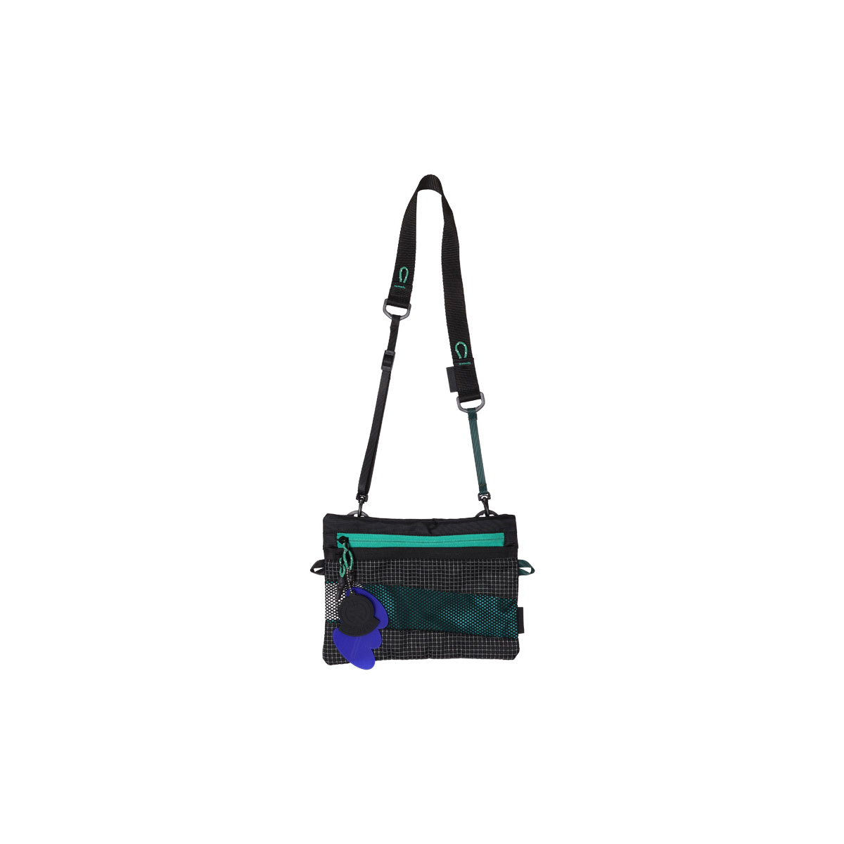 SYMA UTILIZED x WORMHOLE Dark Mantra Sacoche Black/Teal