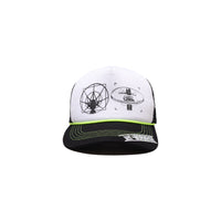UNITED HART x WORMHOLE Fiveteen Jockeys Trucker White/Black