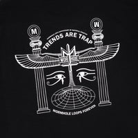 MATERNAL x WORMHOLE Loops Forever Greek T-shirt