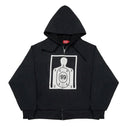 99 Clover Recoil Zip Hoodie Black
