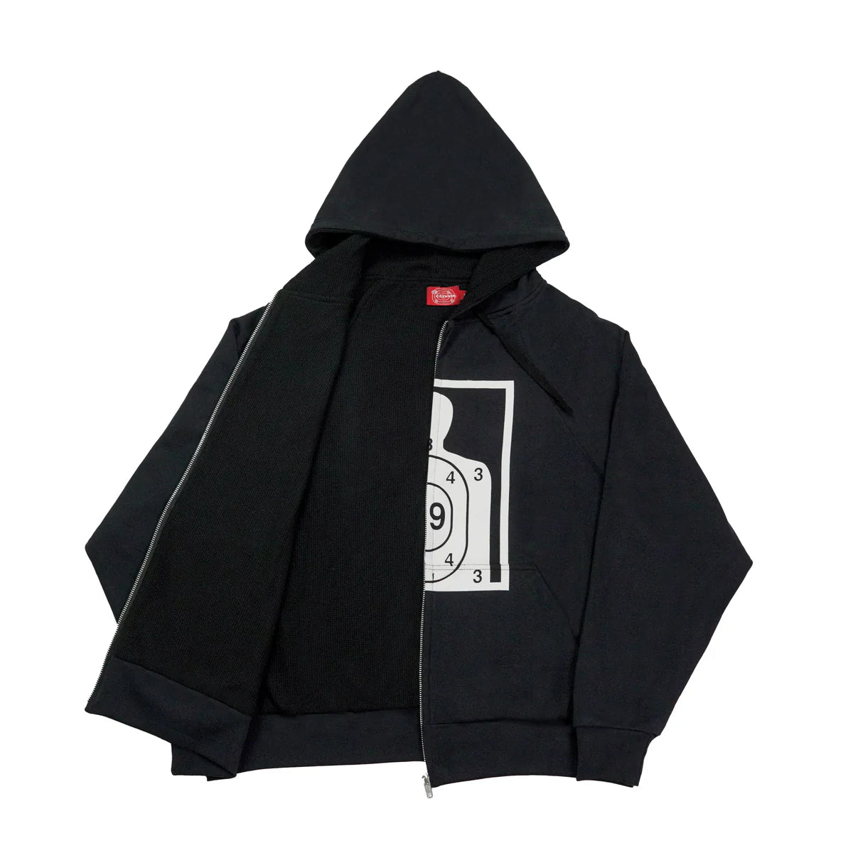 99 Clover Recoil Zip Hoodie Black