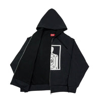 99 Clover Recoil Zip Hoodie Black