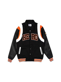W.ESSENTIÈLS X FTH X My Hero Academia Bakugo Varsity Jacket