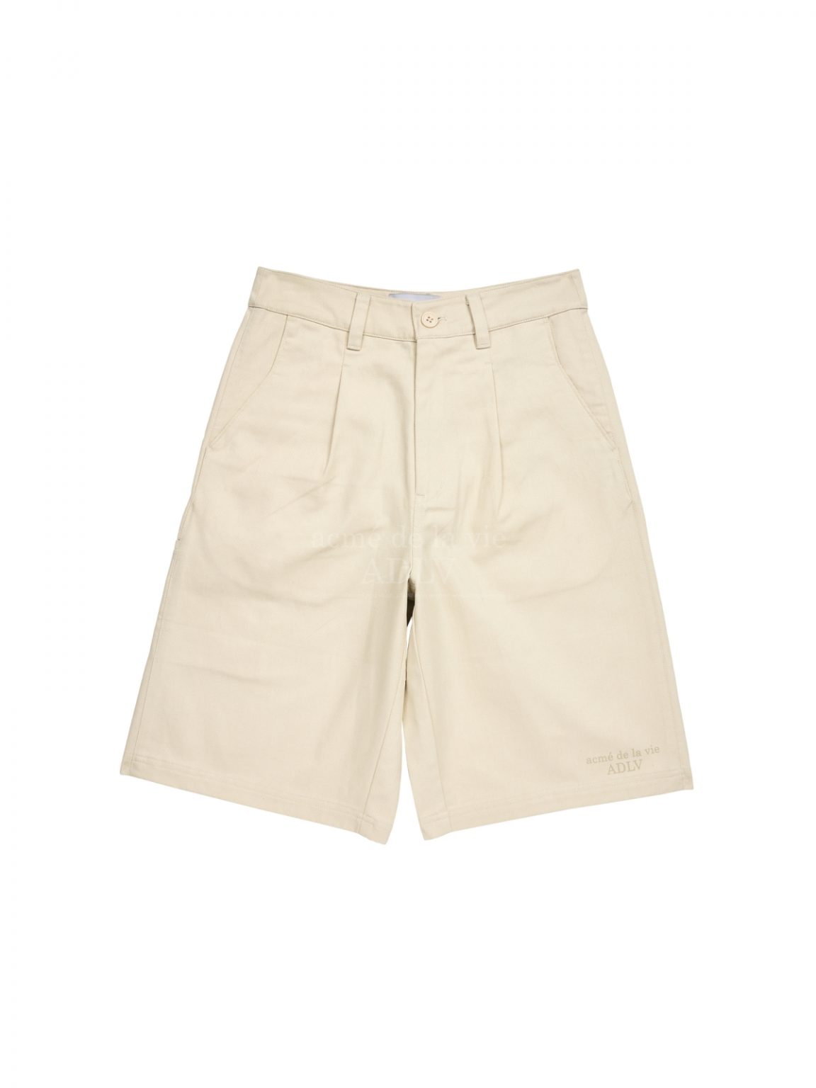 ADLV Work Cotton Short Pants Beige