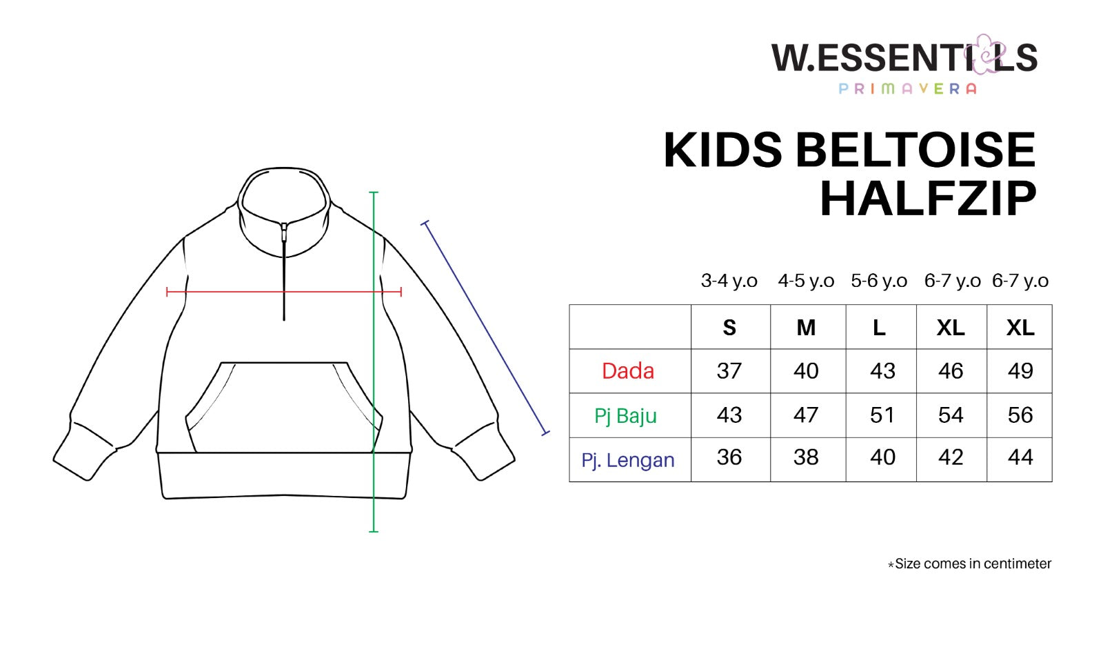 W.Essentiels Kids Beltoise Half Zip Jacket North Carolina