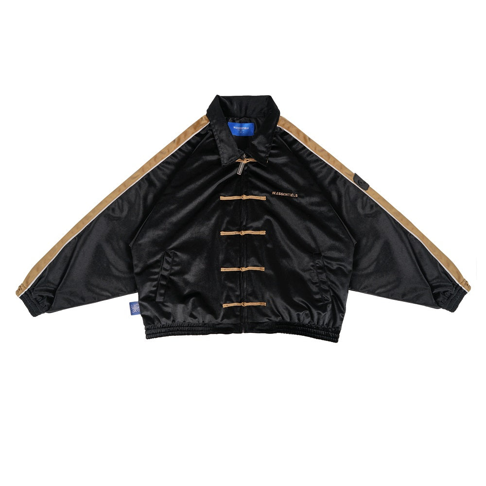 W.ESSENTIELS Année du Cheval Cheongsam Jacket Noir Black