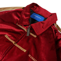W.ESSENTIELS Année du Cheval Cheongsam Jacket Crimson Red