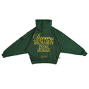 W.ESSENTIELS x LAZE x Mardial “Dreams Are Made In Pasar Minggu” Zip Hoodie Forest Green