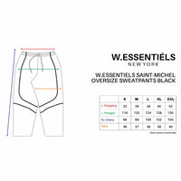 W.Essentiels Saint-Michel Oversize Sweatpants Black