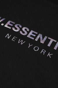 W.Essentiels Le Plissement Crewneck Noir Black