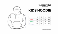 W.Essentiels x One Piece Nakama Kids Hoodie Black