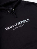 W.Essentiels Le Plissement Oversize Hoodie Noir Black