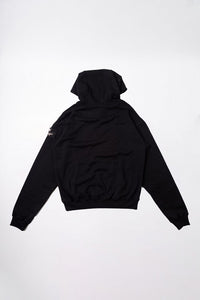 W.Essentiels Le Plissement Oversize Hoodie Noir Black