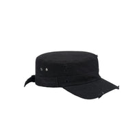Two Times Too Military Cap Black