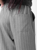 Two Times Too Flow Shorts Stripe Grey