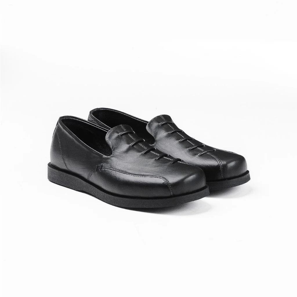 Two Times Too Bill Fat Flats Black