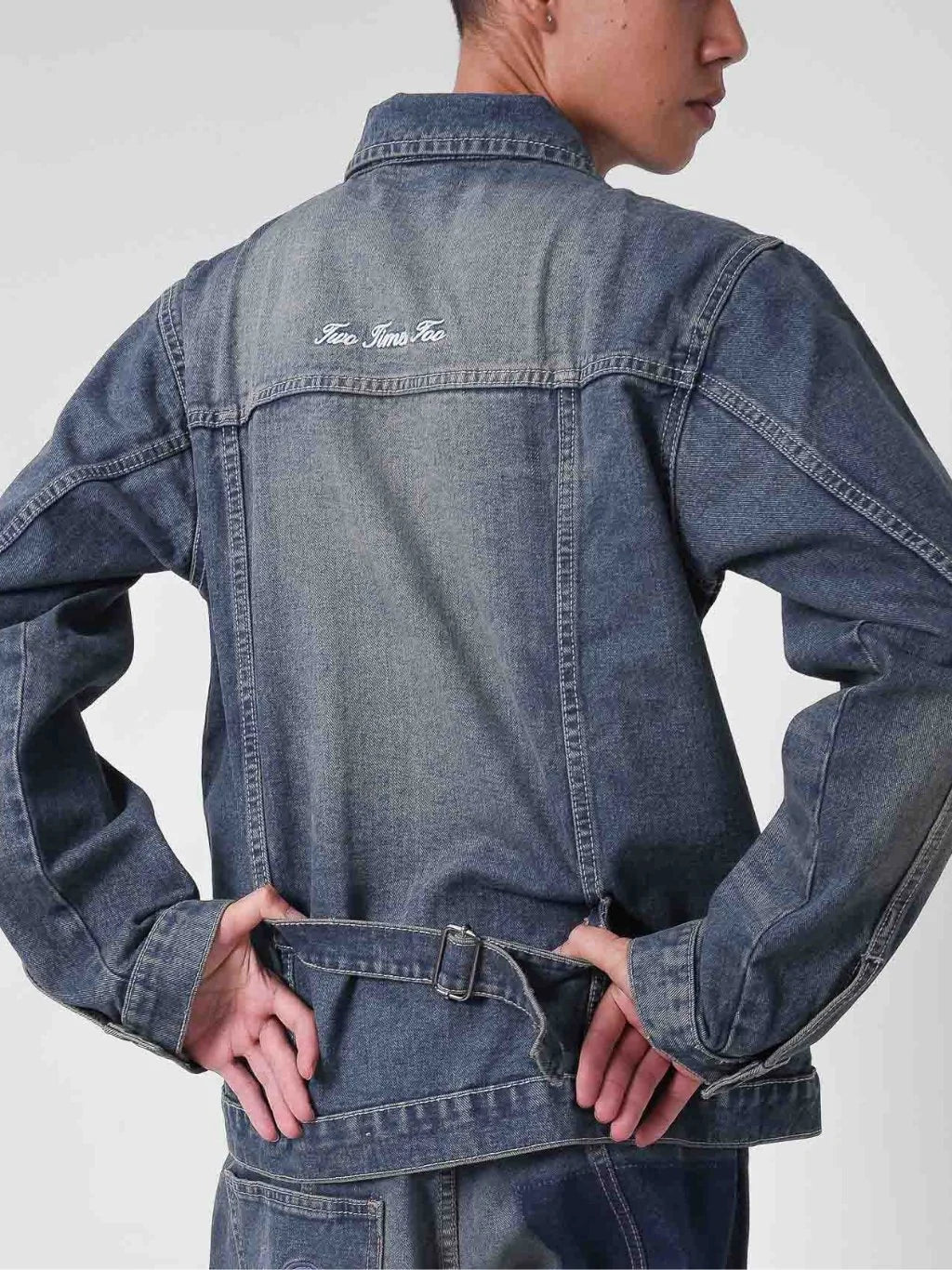 Two Times Too Ghost Type 2 Denim Jacket Blue