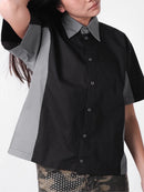 Two Times Too Holiday Shirt Black Grey