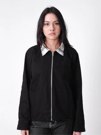 Two Times Too Reversible Type 1 Jacket Plaid/Black