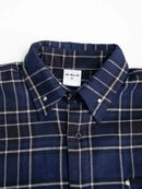 Two Times Too Blue Plaid Double Layered Shirt