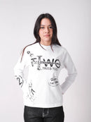 Two Times Too Draft Longsleeve White