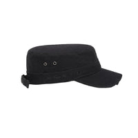 Two Times Too Military Cap Black