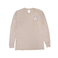 Rip N Dip Lord Nermal Pocket L/S Tee Almond
