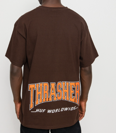 HUF High Point S/S Tee Chocolate