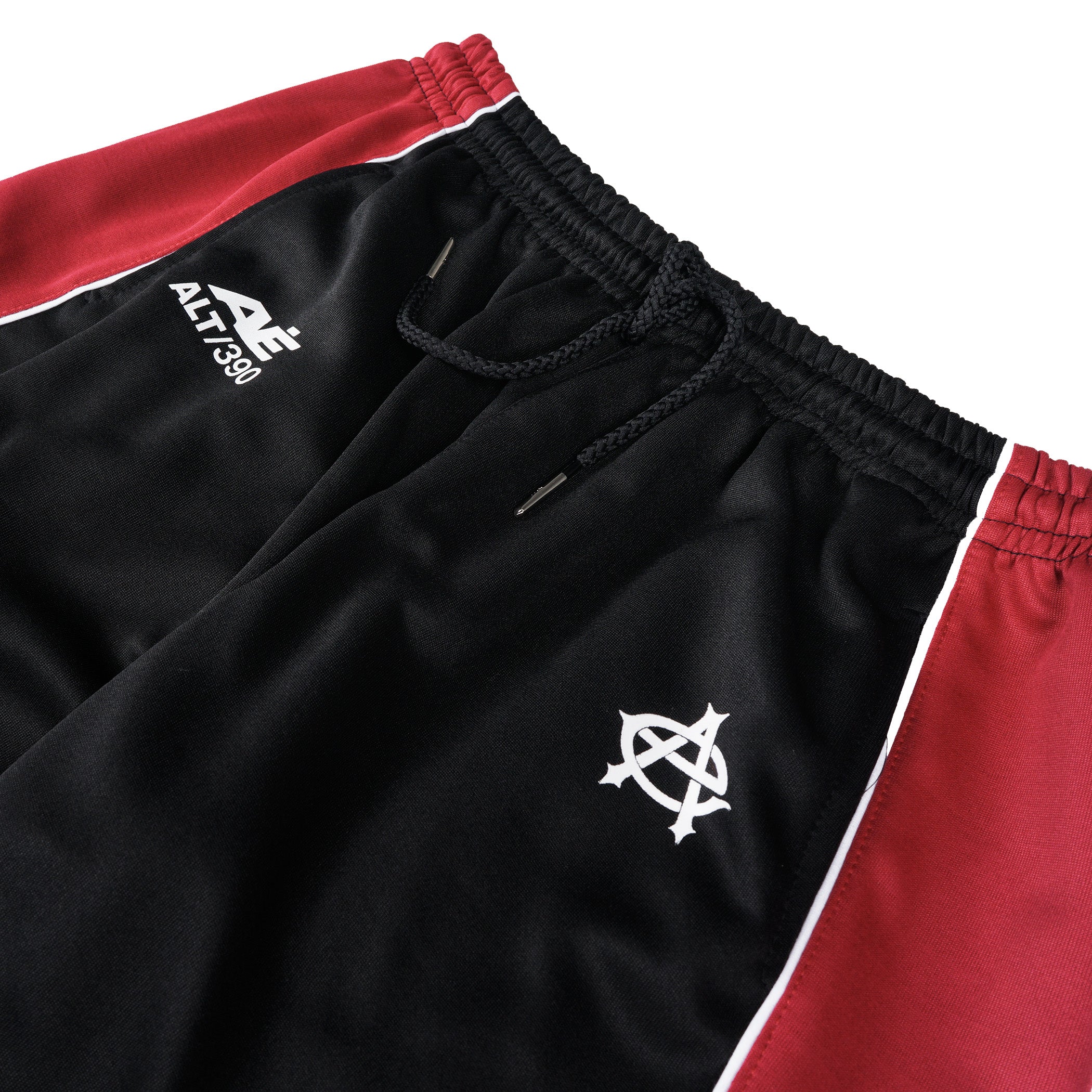 W.Essentiels x Alter Ego Darkpact Trackpants Black/Crimson